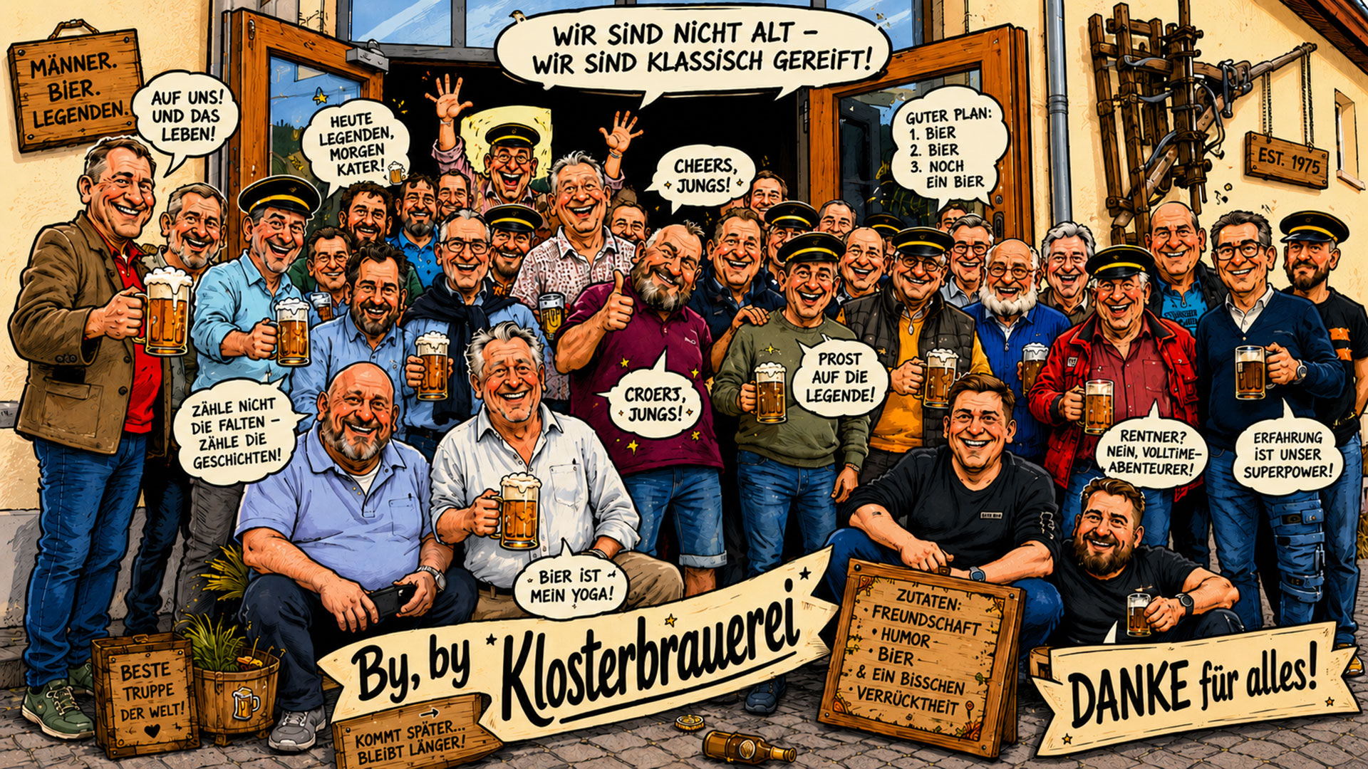 Klosterkarikatur