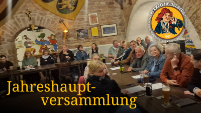 Perkeo-Jahreshauptversammlung