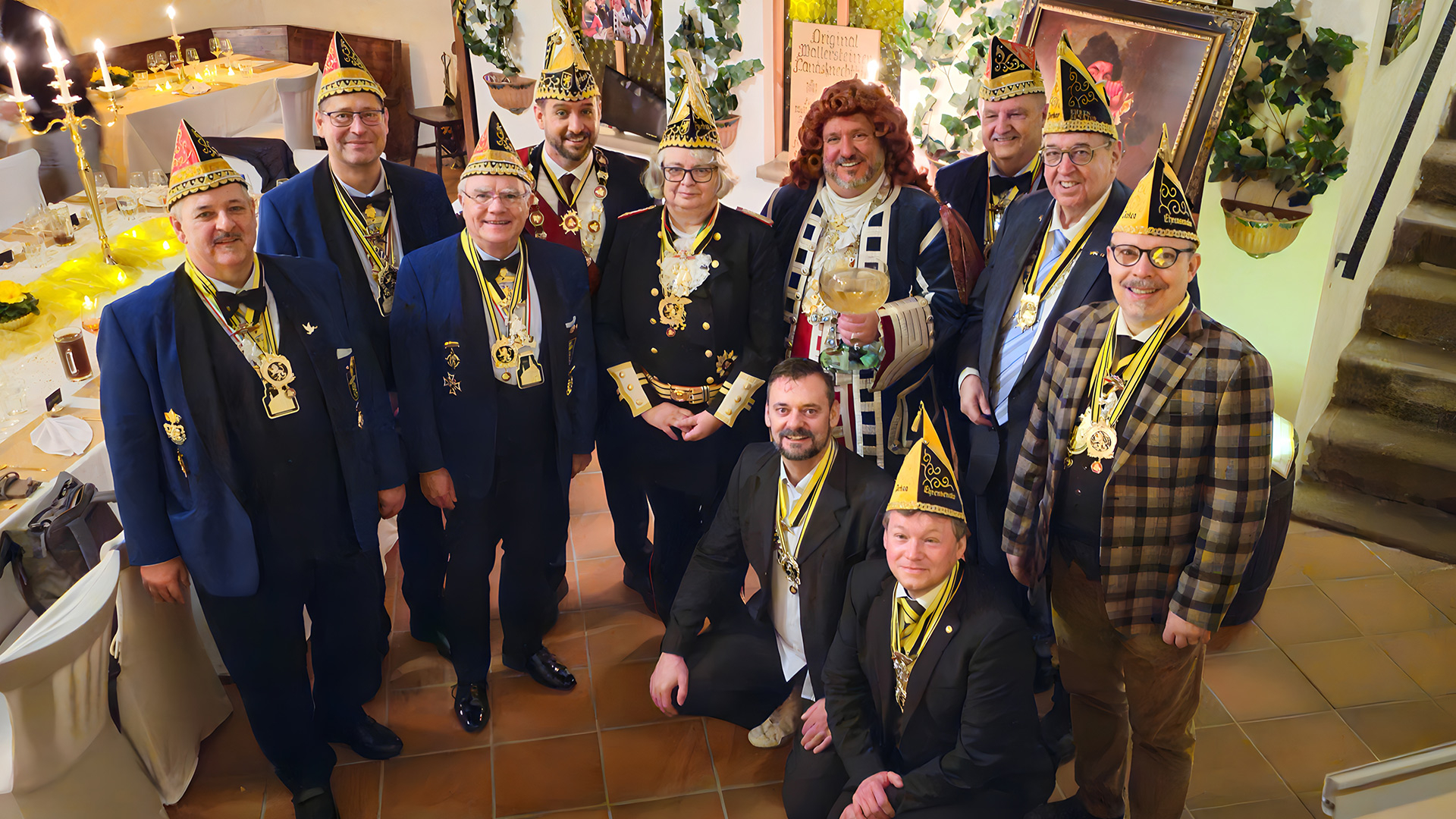 Die neuen Träger des Noblen Orden des Hofnarren
